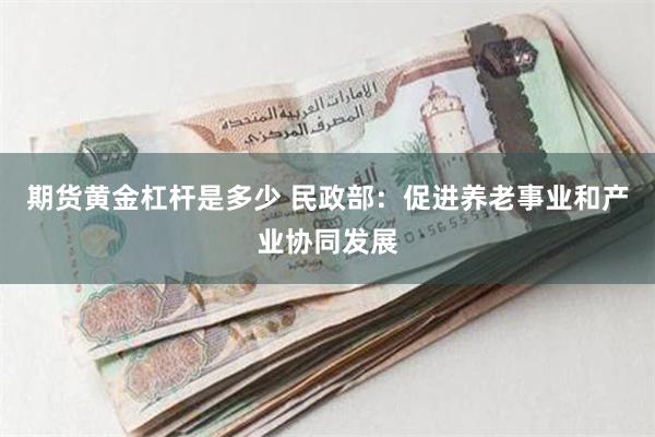 期货黄金杠杆是多少 民政部：促进养老事业和产业协同发展